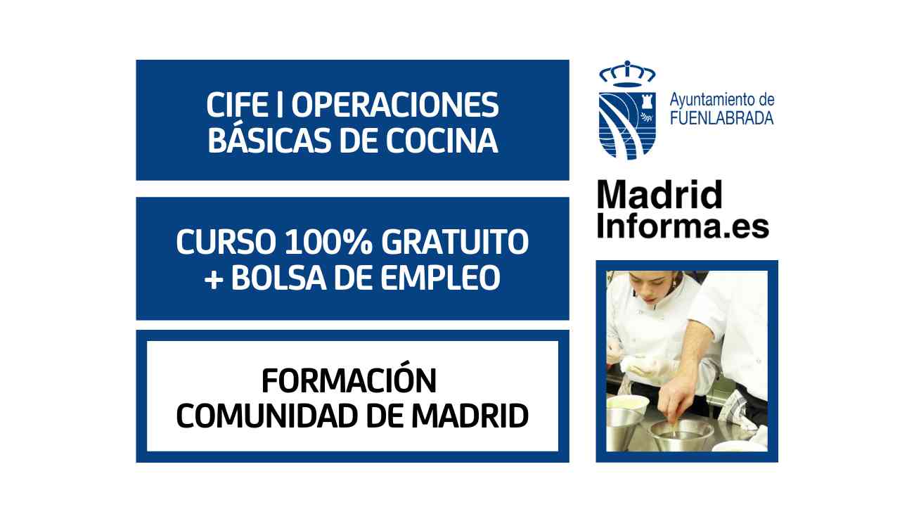 curso gratuito desempleados Fuenlabrada