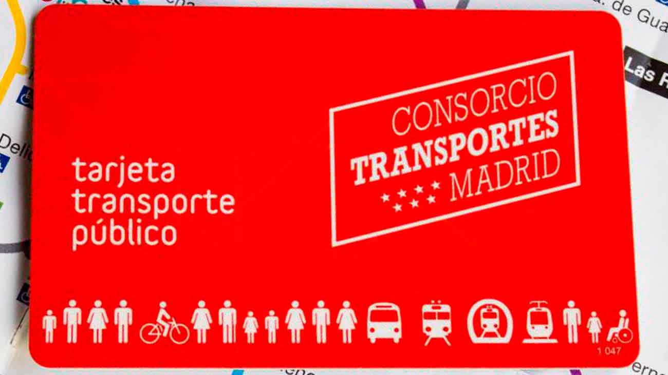 tarjeta transporte Madrid