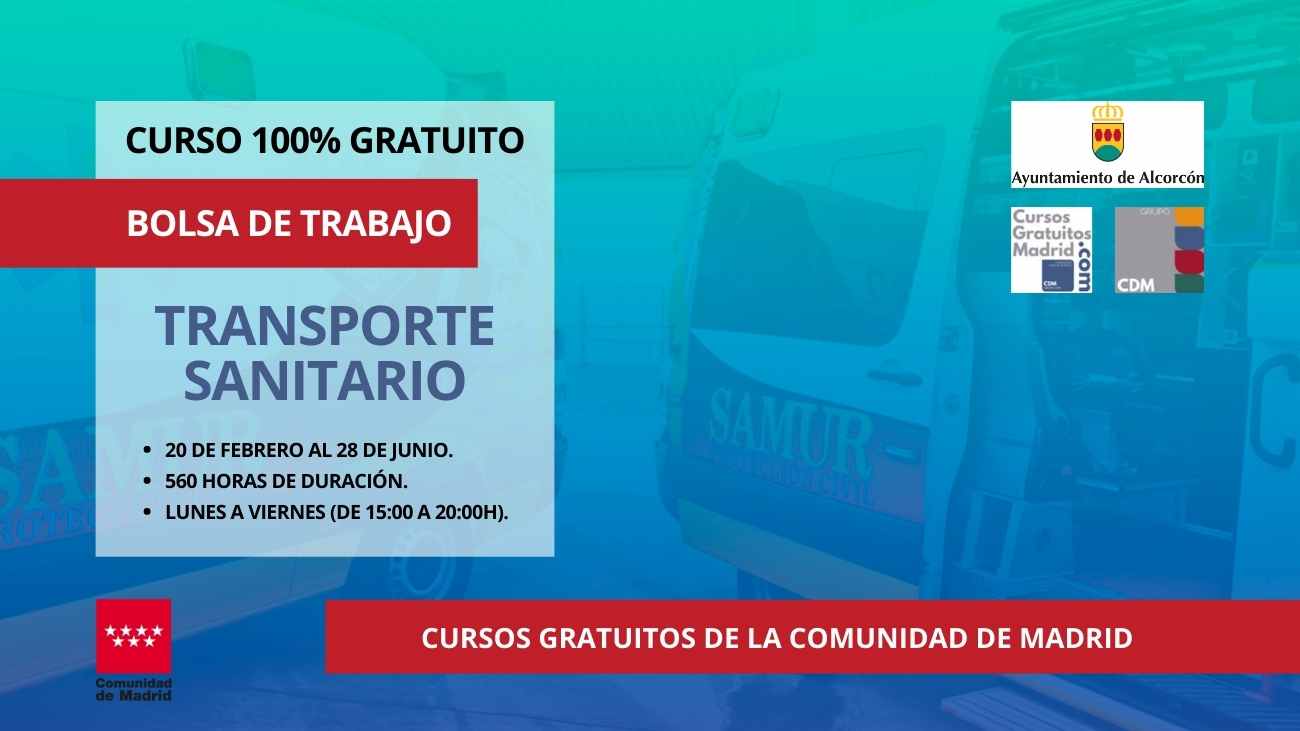 curso gratuito desempleados Alcorcón