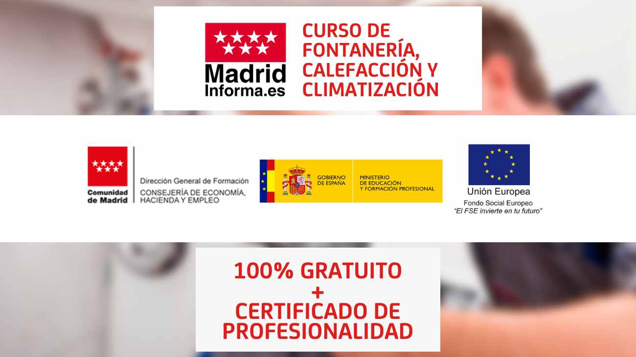 curso gratuito fontanería