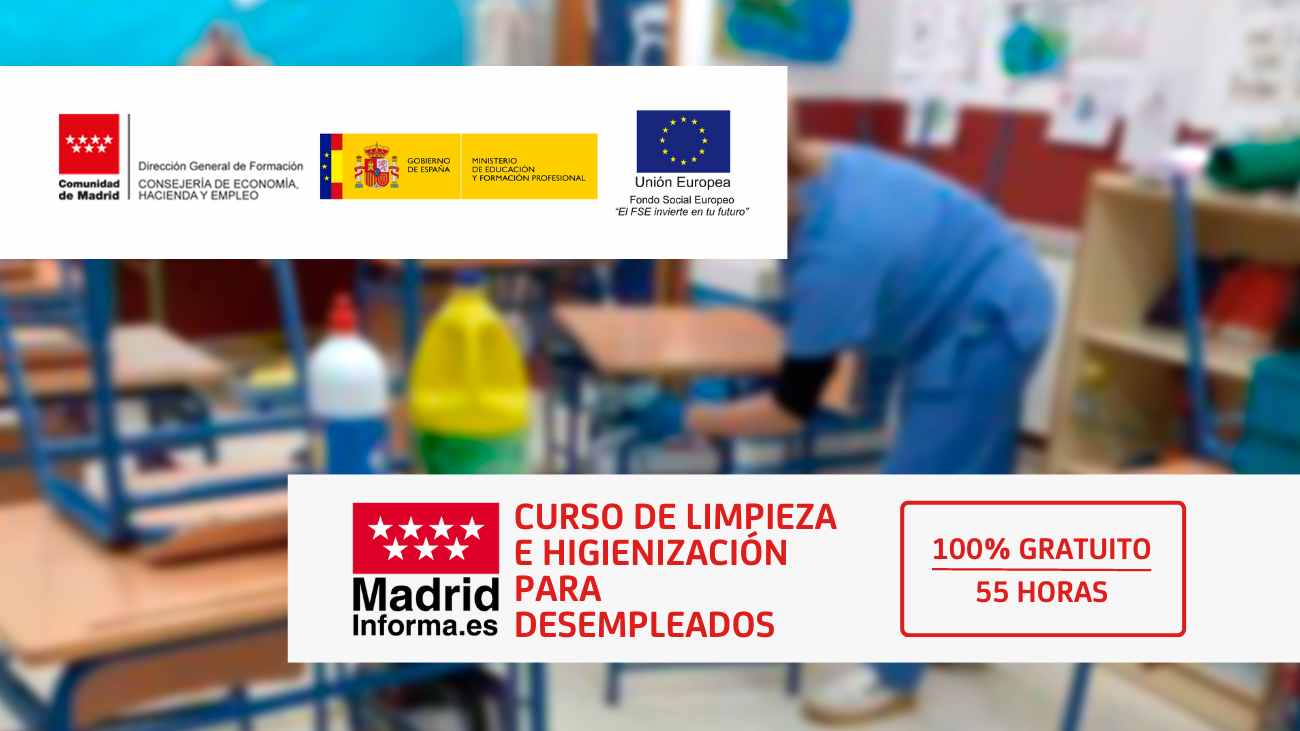 curso gratuito Usera Madrid