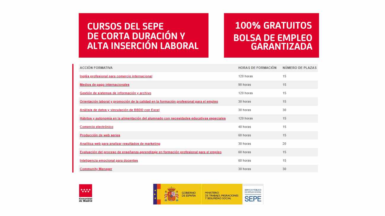 cursos gratis sepe