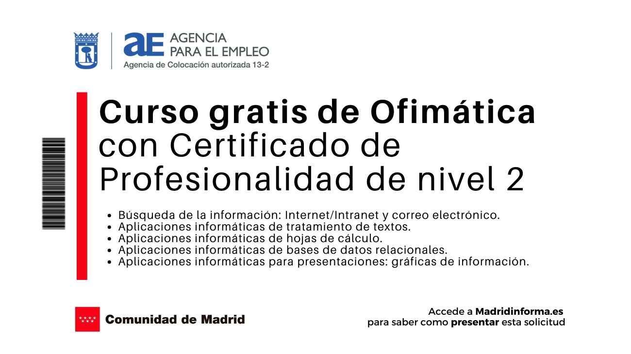 curso gratis ofimática