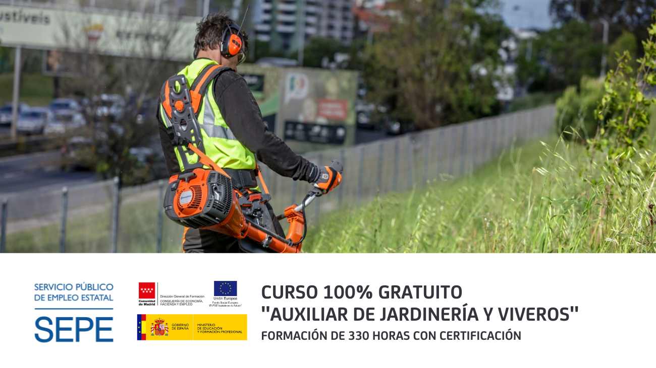 curso jardinería Madrid