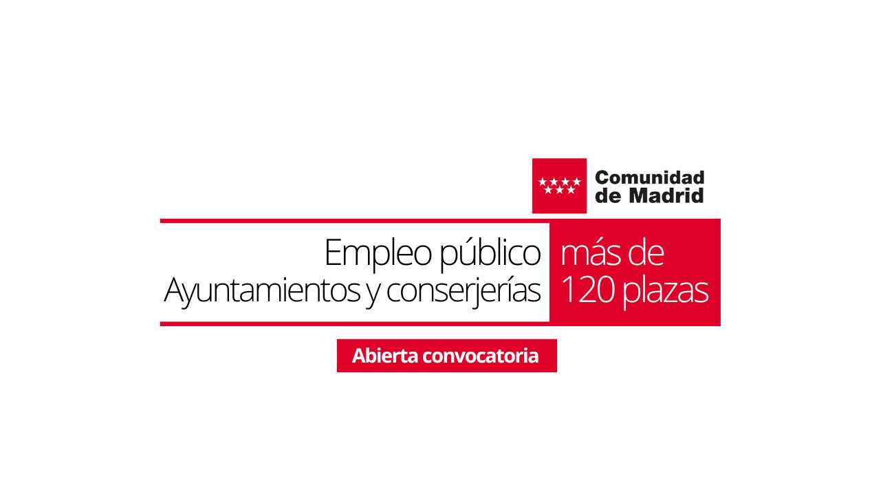 empleo público Comunidad de Madrid