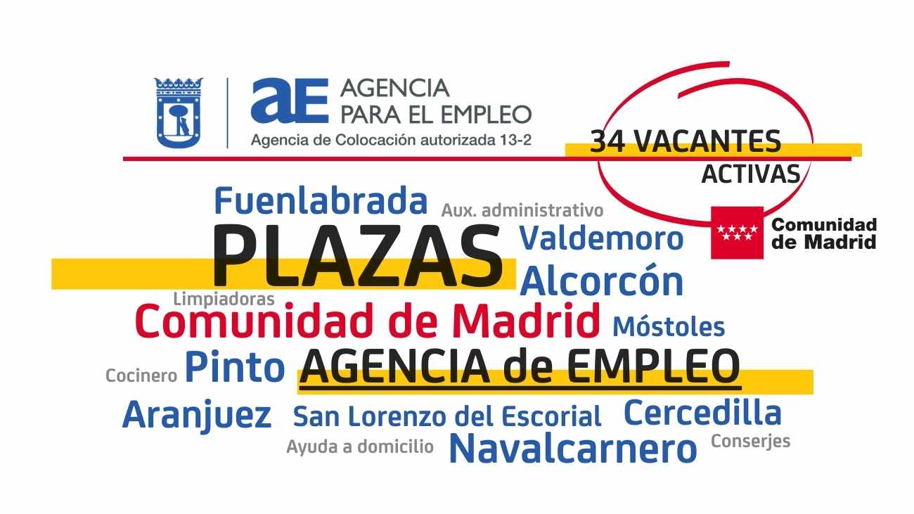 Empleo Madrid 21 julio 2023