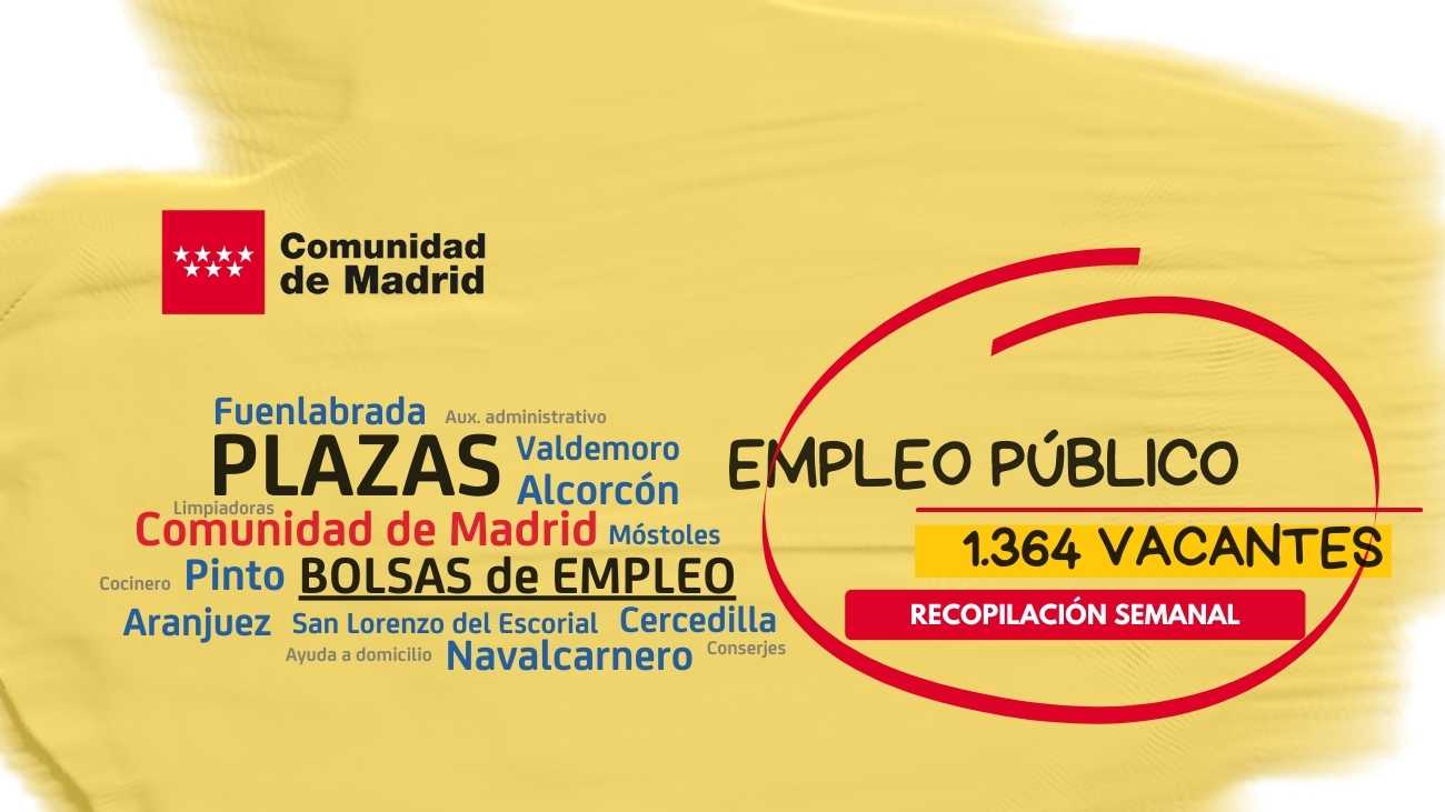 selección semanal de empleo de Madridinforma