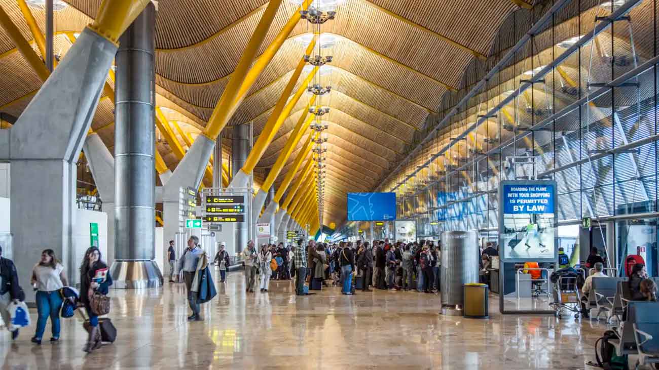 aeropuerto de Madrid Grupo Licuas