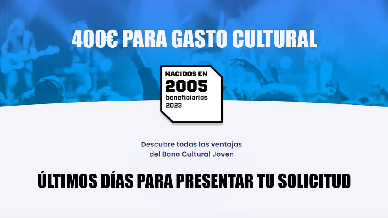 bono cultural joven 2023