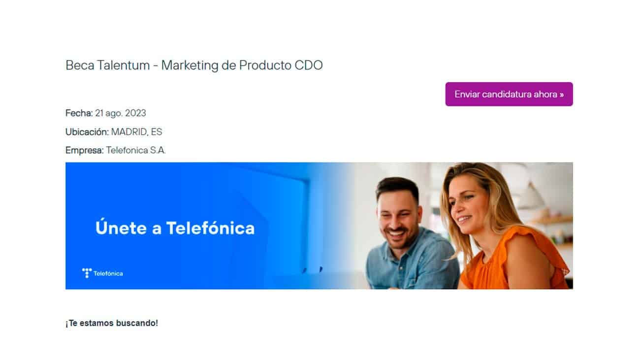 becas telefónica