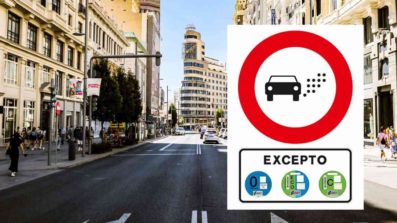 Multa por acceder a las Zonas de Baja Emisiones (ZBE) de Madrid