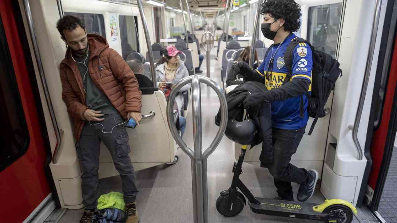 Madrid prohíbe patinetes eléctricos en transporte público