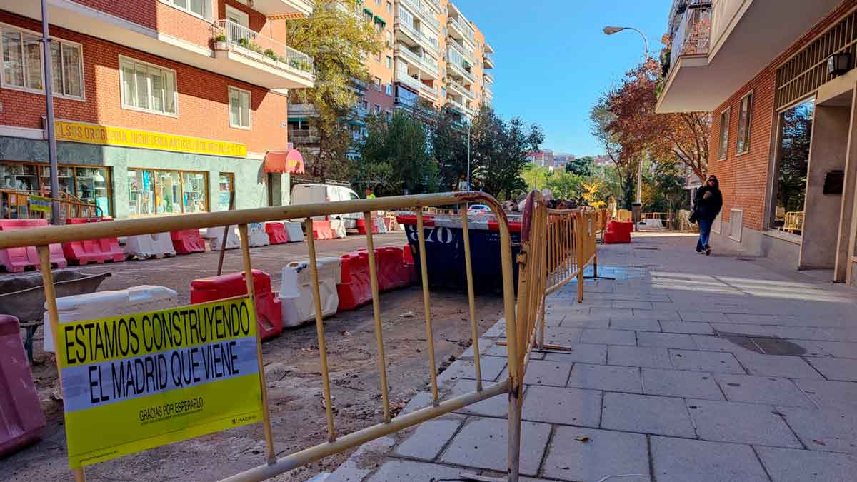 Obras previstas en Madrid el 27 de enero al 2 de febrero.