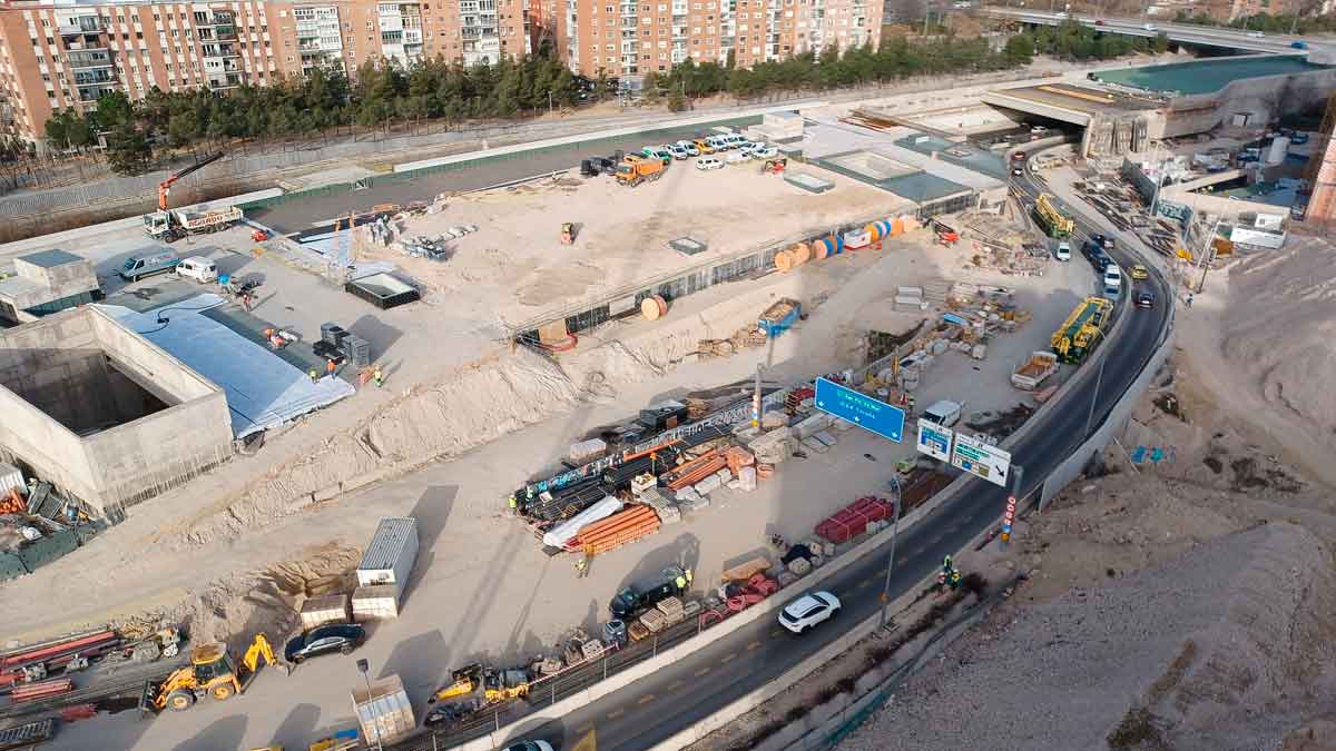 Comienzan las obras en Madrid.