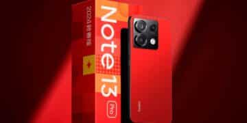 Xiaomi Redmi Note 13 Pro rojo con caja en oferta en MediaMarkt por 139 euros