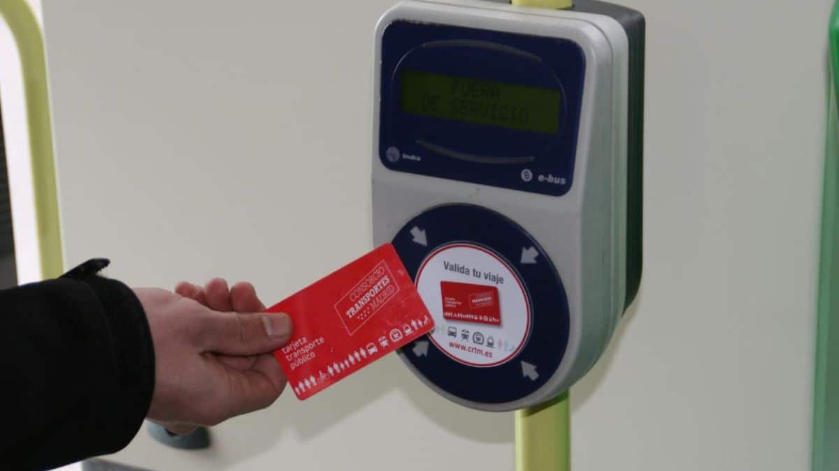 Las tarjetas de transporte que puedes solicitar en Madrid.