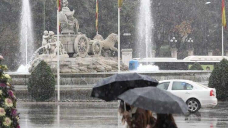 Aviso tiempo AEMET Madrid