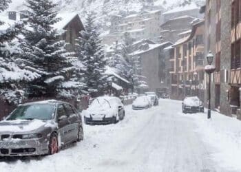 AEMET confirma las intensas nevadas en Madrid.