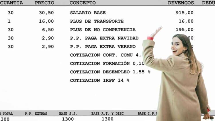 Cambios en las entra de nóminas.