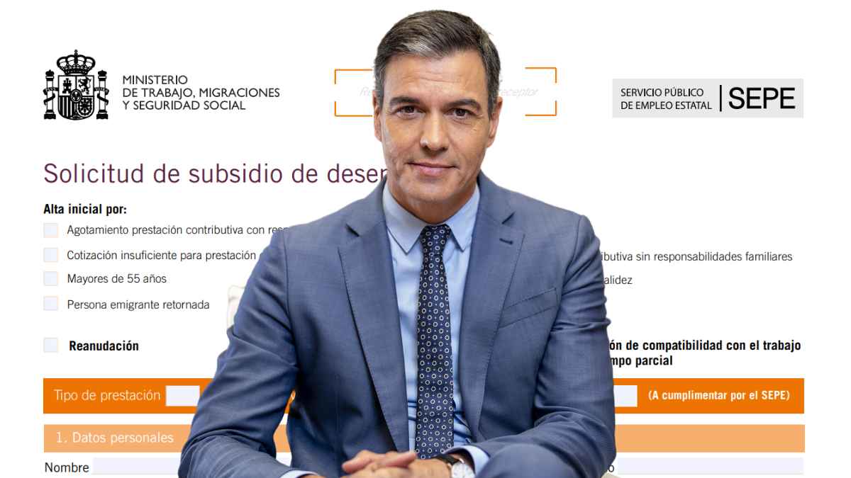 Pide la ayuda por desempleo.