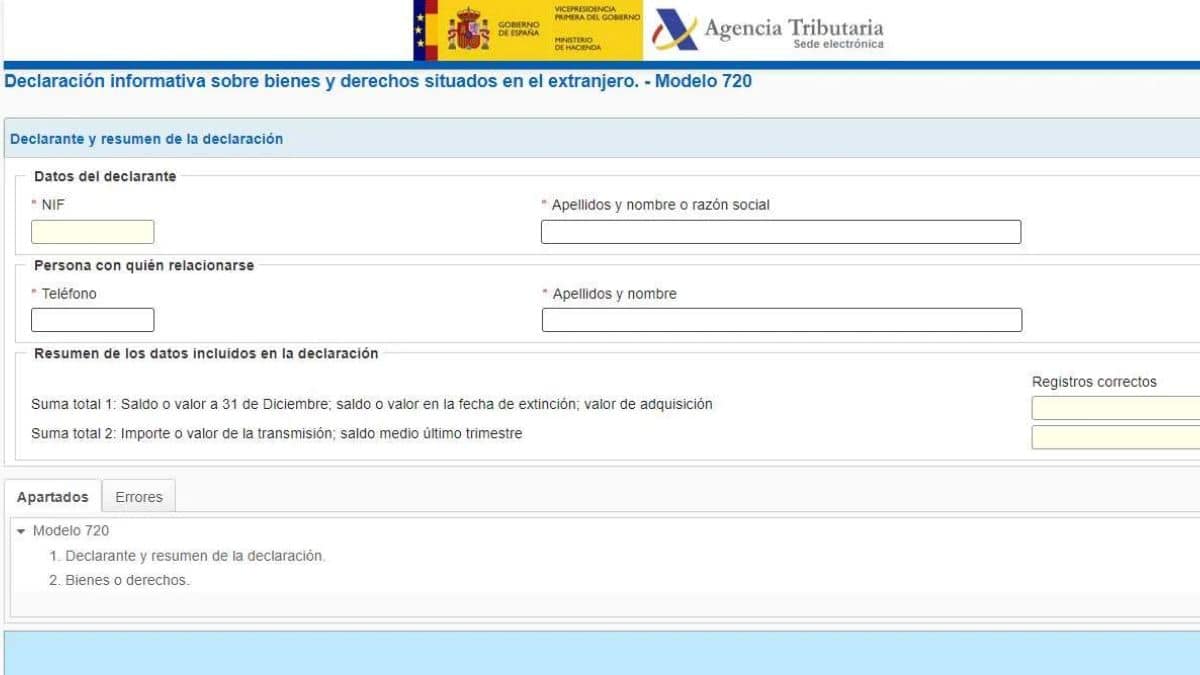Esta es el documento que hay que presentar a Hacienda para evitar cuantiosas multas.