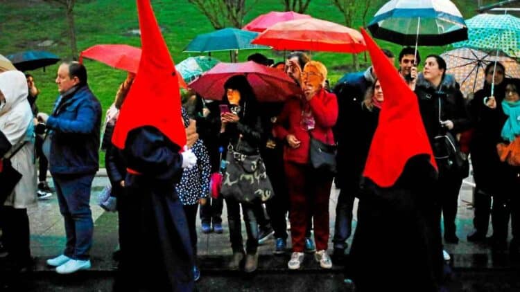 Lluvias en Semana Santa.