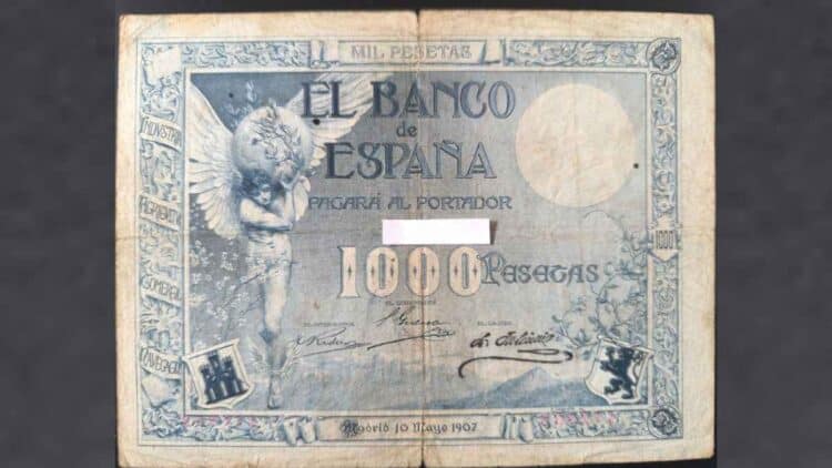 Subasta de billete.