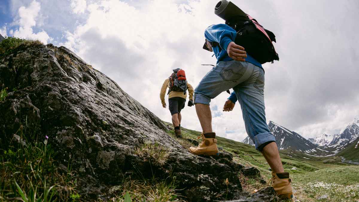 Caminar para perder peso.