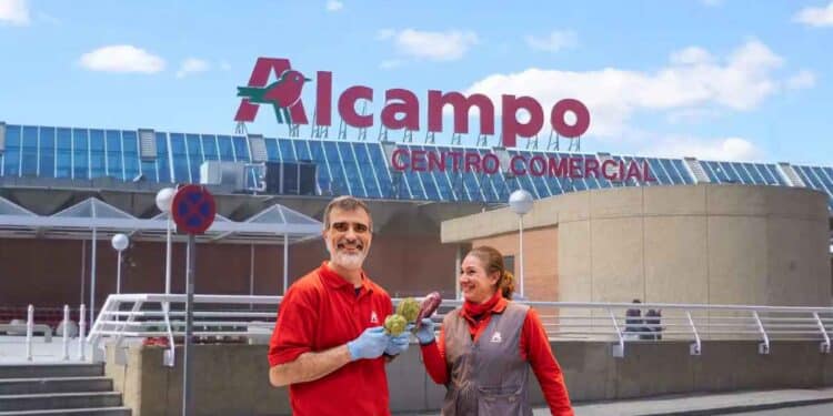 Trabajo en Alcampo Madrid.