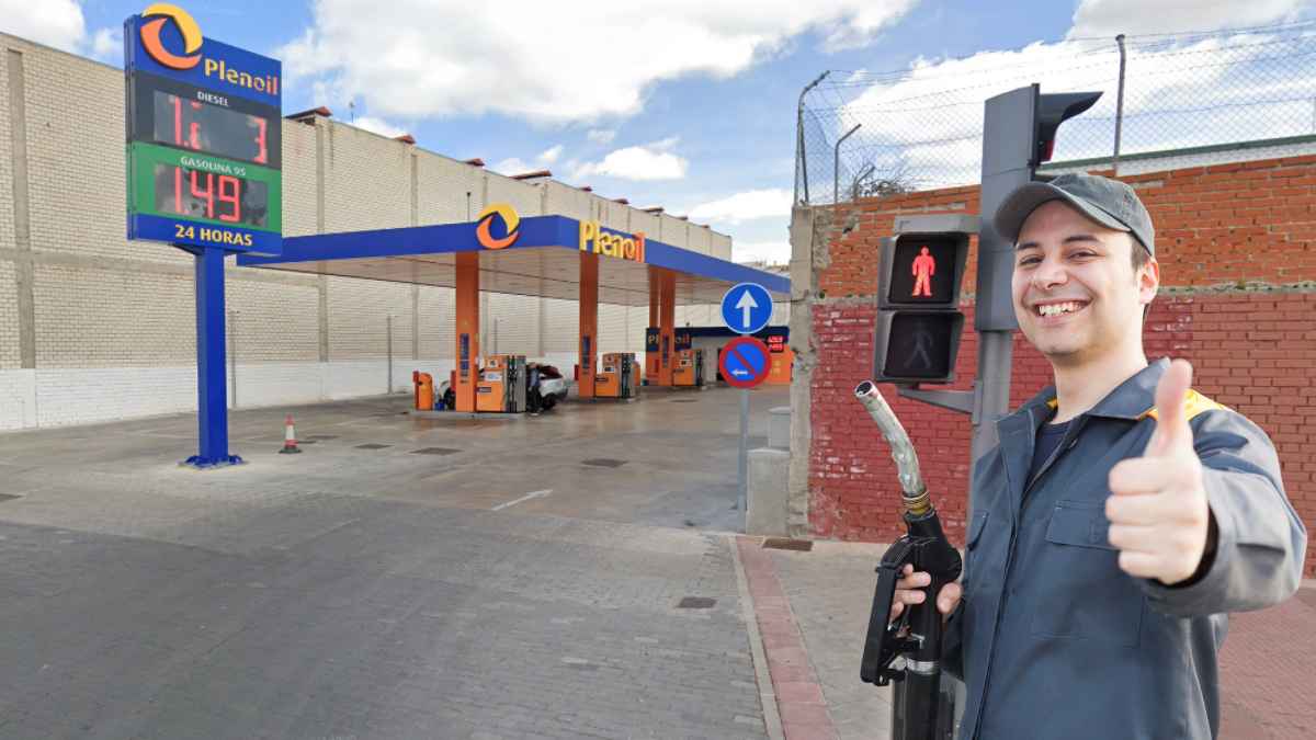 Trabajo gasolinera Madrid.