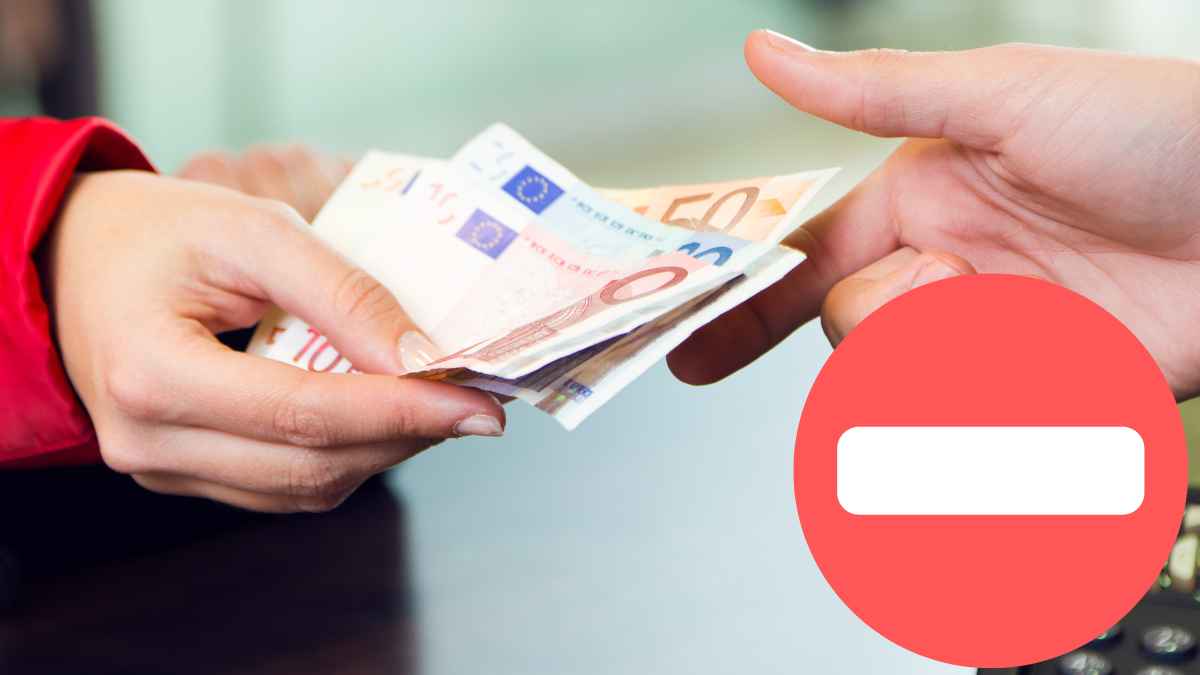 Prohibición pagos al contado.