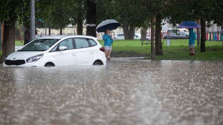 Riesgo de inundaciones en la Comunidad de Madrid.