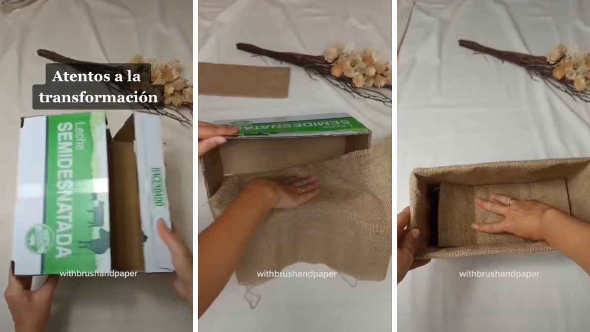 ¿Qué hacer con las cajas de leche usadas?