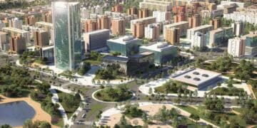 El nuevo barrio urbano de Madrid.