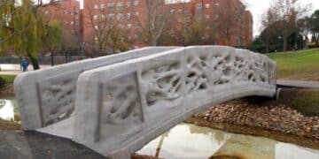 Aquí se encuentra el primer puente 3D del mundo.