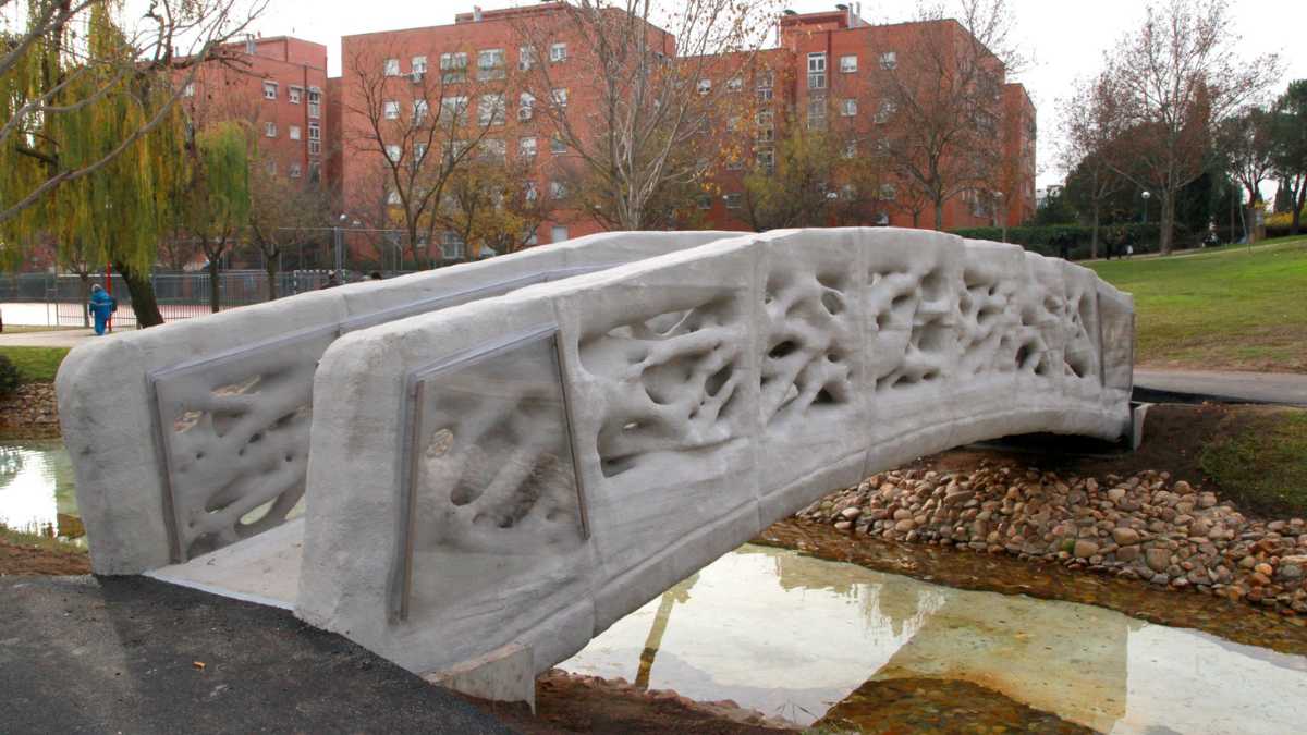 Aquí se encuentra el primer puente 3D del mundo.