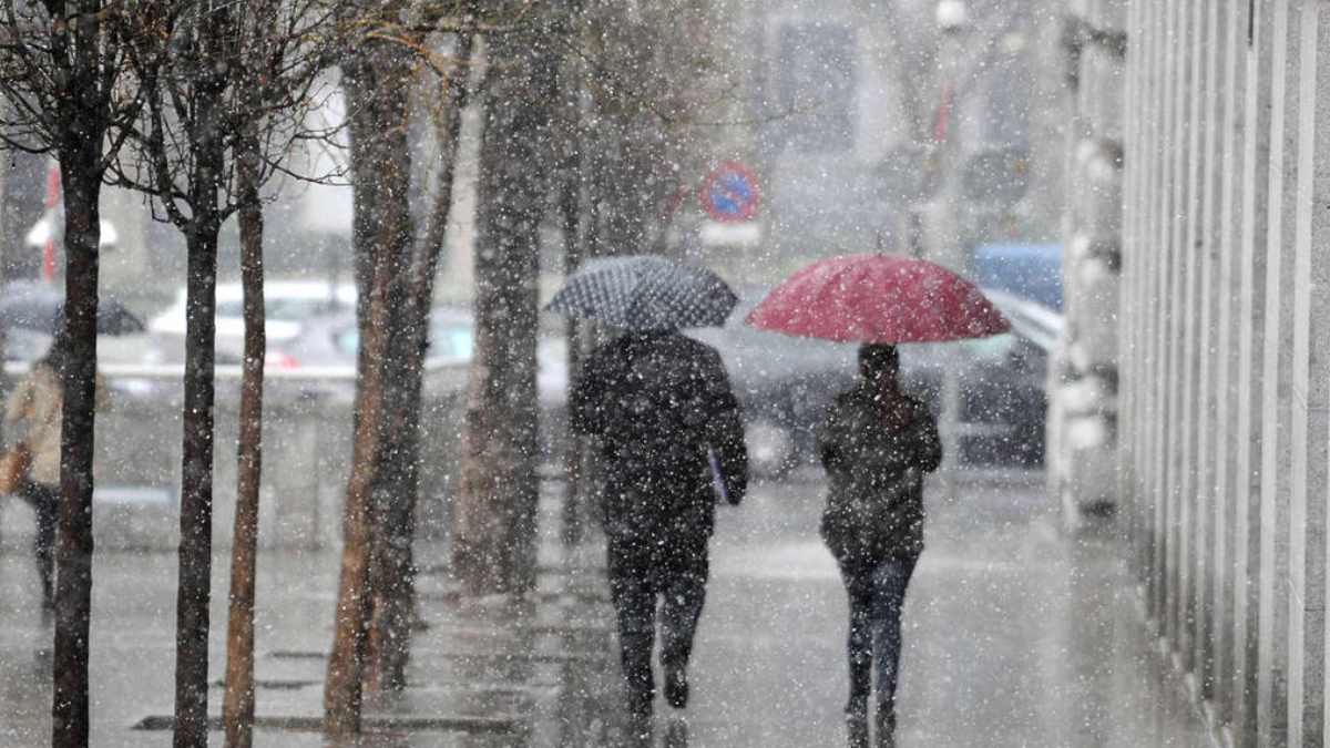 El aviso de la AEMET para activar la alerta amarilla.