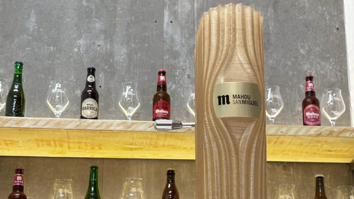 Mahou ha desarrollado un grifo hecho de su propia cerveza.