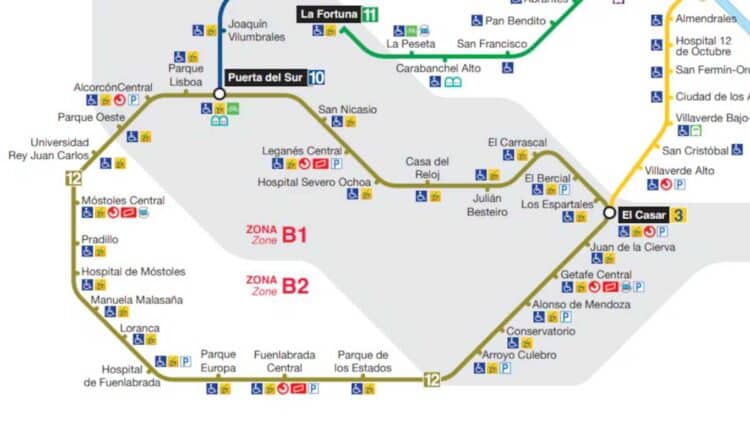 La nueva estación de metro de Madrid ya está en funcionamiento.