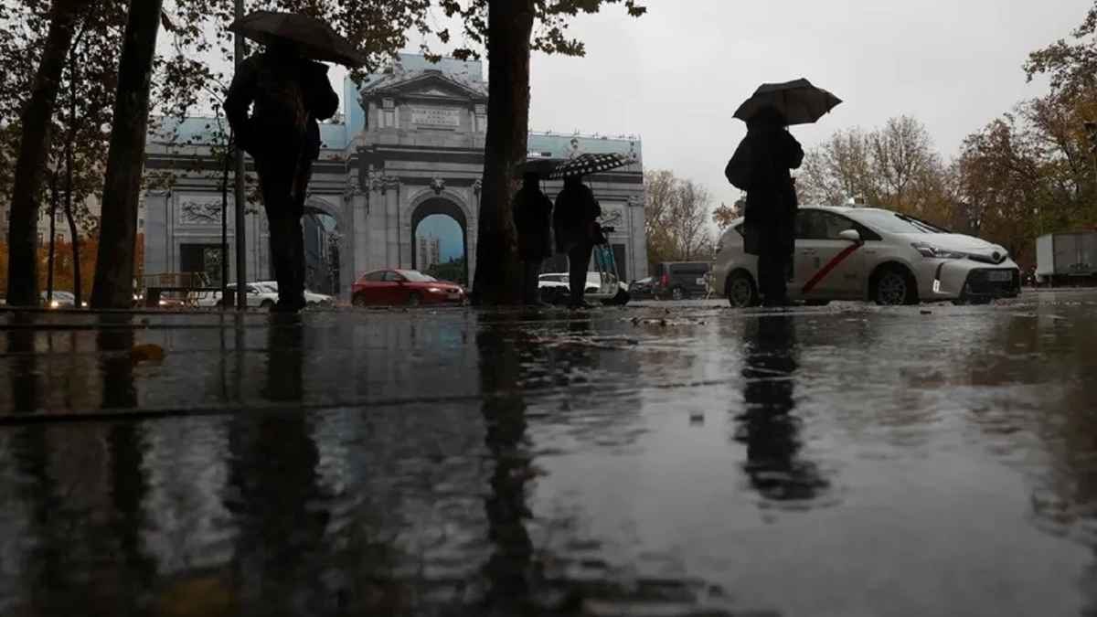 AEMET confirma alerta naranja en Madrid.