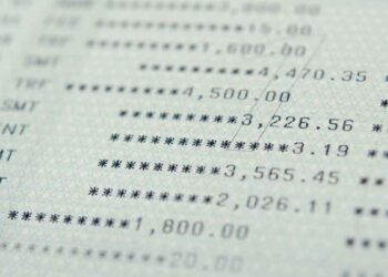 Extracto bancario con movimientos y saldos afectado por el bloqueo de cuentas en mayo