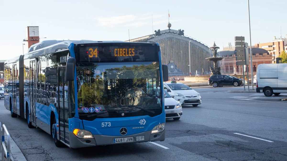 EMT implanta cámaras en sus autobuses.
