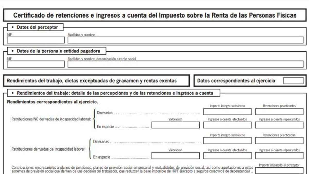 Disponible el certificado de retenciones.