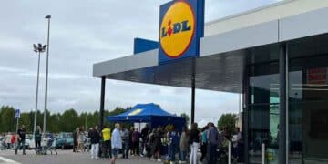 Banco de almacenaje Lidl.