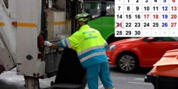 Huelga de recogida de basura en Madrid.