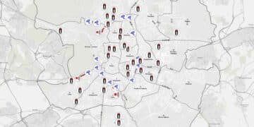 Descubre los radares que hay en Madrid.