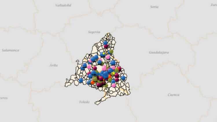 La herramienta de la Comunidad de Madrid que tiene las parcelas disponibles.