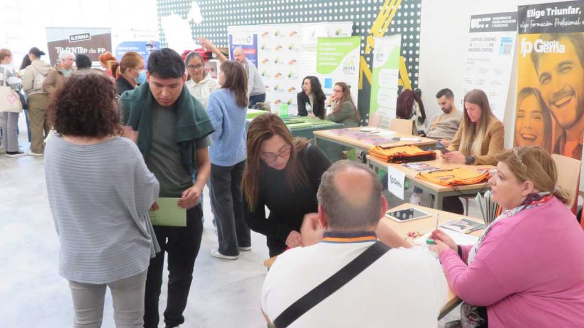 Se celebra en Madrid la Feria de Formación Profesional.