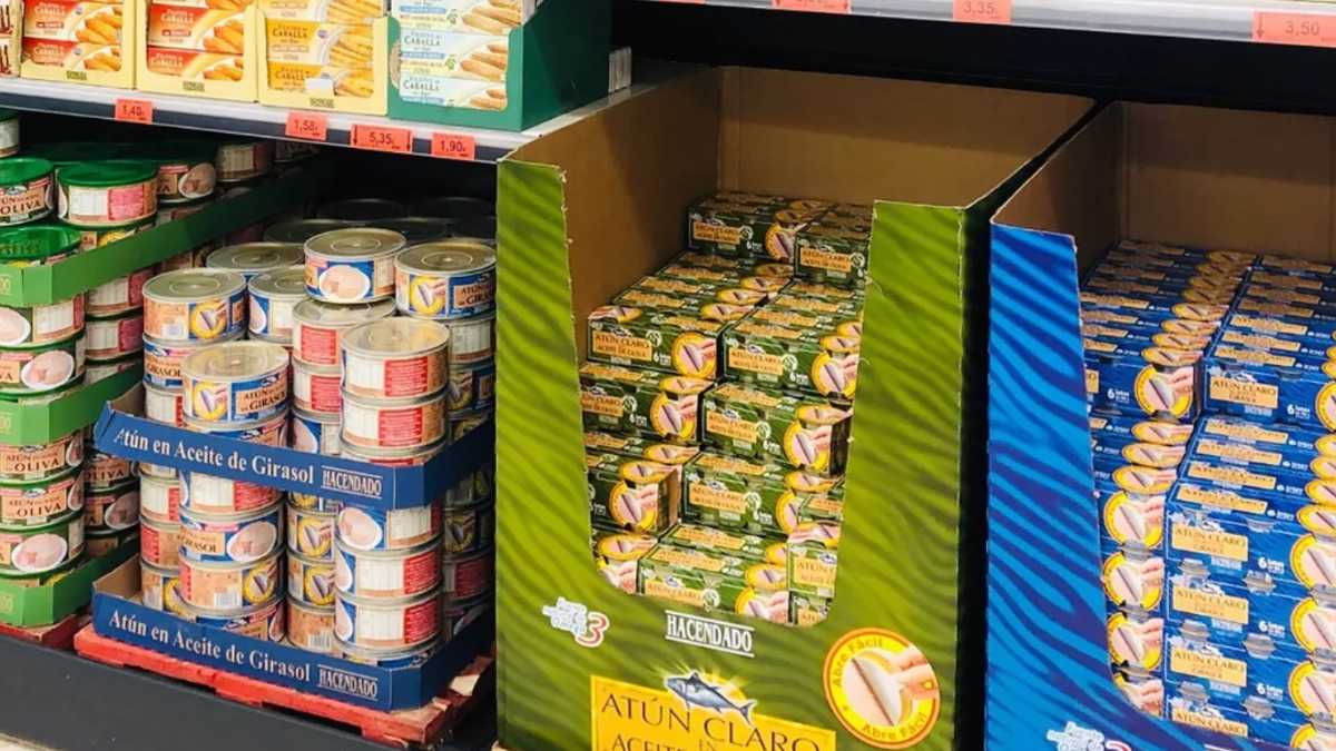 Este es el fabricante de las latas de atún en Mercadona.