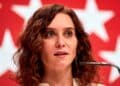 Isabel Díaz Ayuso durante la presentación del nuevo corredor viario del suroeste de Madrid